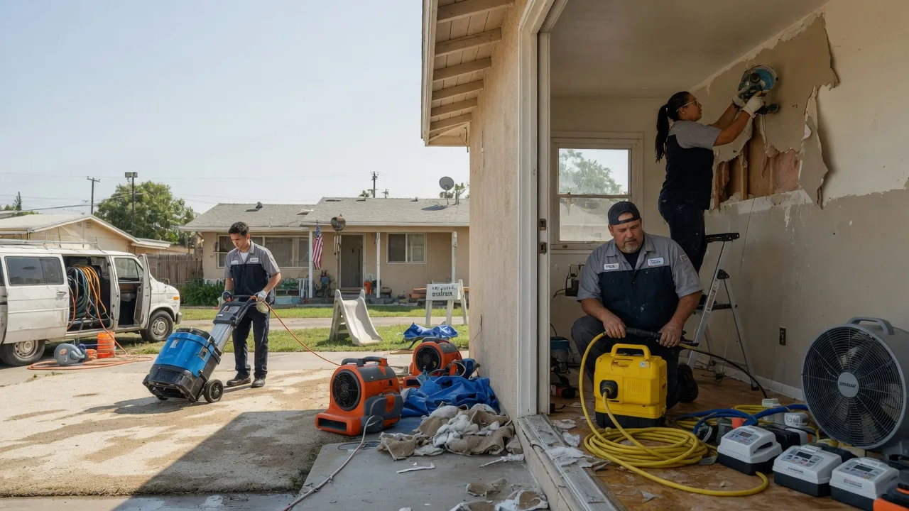 Water Damage Restoration in Glendale, CA near me